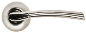 Ручка раздельная, MH-06, белый никель/хром, MORELLI, SN/CP