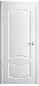 Межкомнатная дверь Лувр-1, 800*2000, Белый, Albero (глухая)