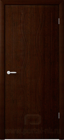 Межкомнатная дверь Бергамо, 600*2000, Венге, Albero (глухая)
