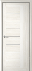 Межкомнатная дверь Марсель, 800*2000, Белый кипарис, Albero, (стекло матовое)