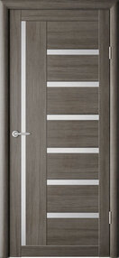 Межкомнатная дверь Мадрид, 800*2000, Кедр серый, Albero, (стекло матовое)