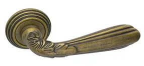 Ручка раздельная, FIORE V207, бронза состаренная, ADDEN BAU, AGED BRONZE