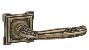 Ручка раздельная, FLAMINGO VQ204, бронза состаренная, ADDEN BAU, AGED BRONZE