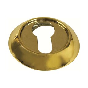 Накладка на цилиндр круглая, под евроцилиндр CL-P.Gold, золото, Sillur, P.Gold