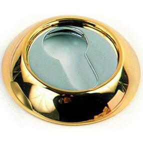 Накладка на цилиндр круглая, под евроцилиндр  CL 2, золото, ARCHIE, P.GOLD