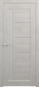 Межкомнатная дверь Мехико, 800*2000, Дуб снежный, Albero, (стекло белое)