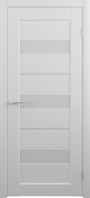 Межкомнатная дверь Бостон, 800*2000, Белый, Albero, (стекло белое)
