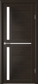 Межкомнатная дверь Кельн, 800*2000, Кипарис темный, Albero, (стекло белое)