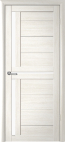 Межкомнатная дверь Кельн, 800*2000, Белый кипарис, Albero, (стекло белое)