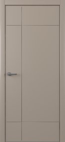 Межкомнатная дверь Альфа, 600*2000, серый, Albero (глухая)