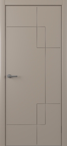 Межкомнатная дверь Бета, 700*2000, серый, Albero (глухая)