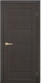 Межкомнатная дверь Микрофлекс ПГ SО1, 600*2000, Венге 3D, ЗПК (глухая)