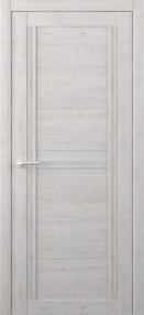 Межкомнатная дверь Каролина, 800*2000, Жемчужный, Albero, (стекло матовое)