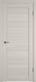 Межкомнатная дверь Atum PRO X28, 600*2000, Scansom Oak, ВФД, (White cloud)