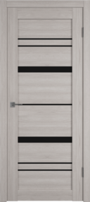 Межкомнатная дверь Atum PRO X26, 800*2000, Stone Oak, ВФД, (Black Gloss)
