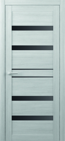 Межкомнатная дверь Дрезден, 800*2000, Дуб нордик, Albero, (стекло графит)