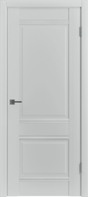 Межкомнатная дверь EC2, 900*2000, Эмалекс серый, ВФД (глухая)