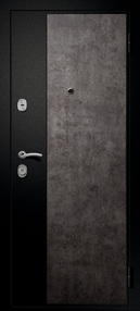 Входная дверь ОРФЕЙ-311, stone арья-stone дейнерис, 860*2050 (Л), в комплекте с замком