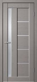Межкомнатная дверь STATUS 03, 800*2000, Grey Soft, Сибирь Профиль, (стекло матовое)