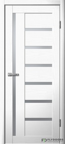 Межкомнатная дверь La Stella 217, 900*2000, Макиато, Сибирь Профиль, (стекло матовое)