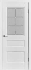 Межкомнатная дверь E3 Crystal, 800*2000, Emalex Ice, ВФД, (Crystal Cloud)