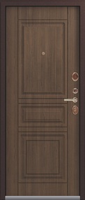 Стальная дверь, Эталон Т-4, медь-миндаль, 960*2050 (Пр), терморазрыв, в комплекте с замком, Эталон