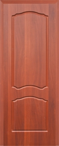 Межкомнатная дверь Азалия, 600*2000, Итальянский орех, ДвериСити (глухая)