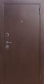 Входная дверь Гарда mini, медь-медь, 960*1800 (Пр), в комплекте с замком, Ferroni