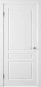 Межкомнатная дверь Stockholm, 800*2000, Эмаль белая, ВФД (глухая)
