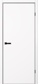 Межкомнатная дверь FN31, 800*2000, Эмалит белый, Сибирь Профиль (глухая), магнитный замок