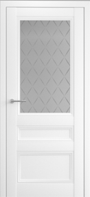 Межкомнатная дверь Византия, 800*2000, Белый, Albero, (Лорд серый)