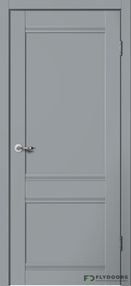 Межкомнатная дверь С01, 800*2000, серый, Сибирь Профиль (глухая)
