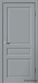 Межкомнатная дверь С03, 900*2000, серый, Сибирь Профиль (глухая)