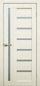 Межкомнатная дверь L17, 800*2000, Бьянко , FLYDOORS, (стекло матовое)