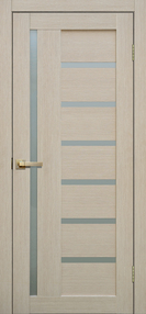 Межкомнатная дверь L17, 800*2000, Ясень , FLYDOORS, (стекло матовое)