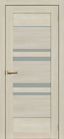 Межкомнатная дверь L14, 800*2000, Ясень, FLYDOORS, (стекло матовое)