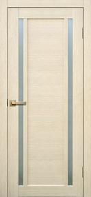 Межкомнатная дверь L23, 800*2000, Бьянко, FLYDOORS, (стекло матовое)