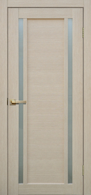 Межкомнатная дверь L23, 800*2000, Ясень 3D, FLYDOORS, (стекло матовое)