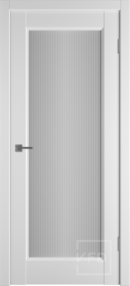 Межкомнатная дверь Elegant 1VR, 600*2000, Emalex Ice, ВФД, (Art cloud more)