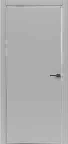 Межкомнатная дверь Прима, 600*2000, Лофт светлый, ДВЕРНЫЕ РЕШЕНИЯ (глухая), серая ABS кромка