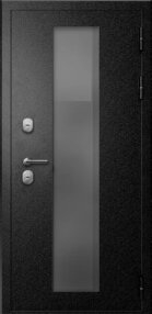 Входная дверь Эталон Термо-СП40, букле черный-венге, 860*2050 (Л), стеклопакет, в комплекте с замком, Эталон Входная дверь Эталон Термо-СП40, букле черный-венге, 860*2050 (Л), стеклопакет, в комплекте с замком, Эталон